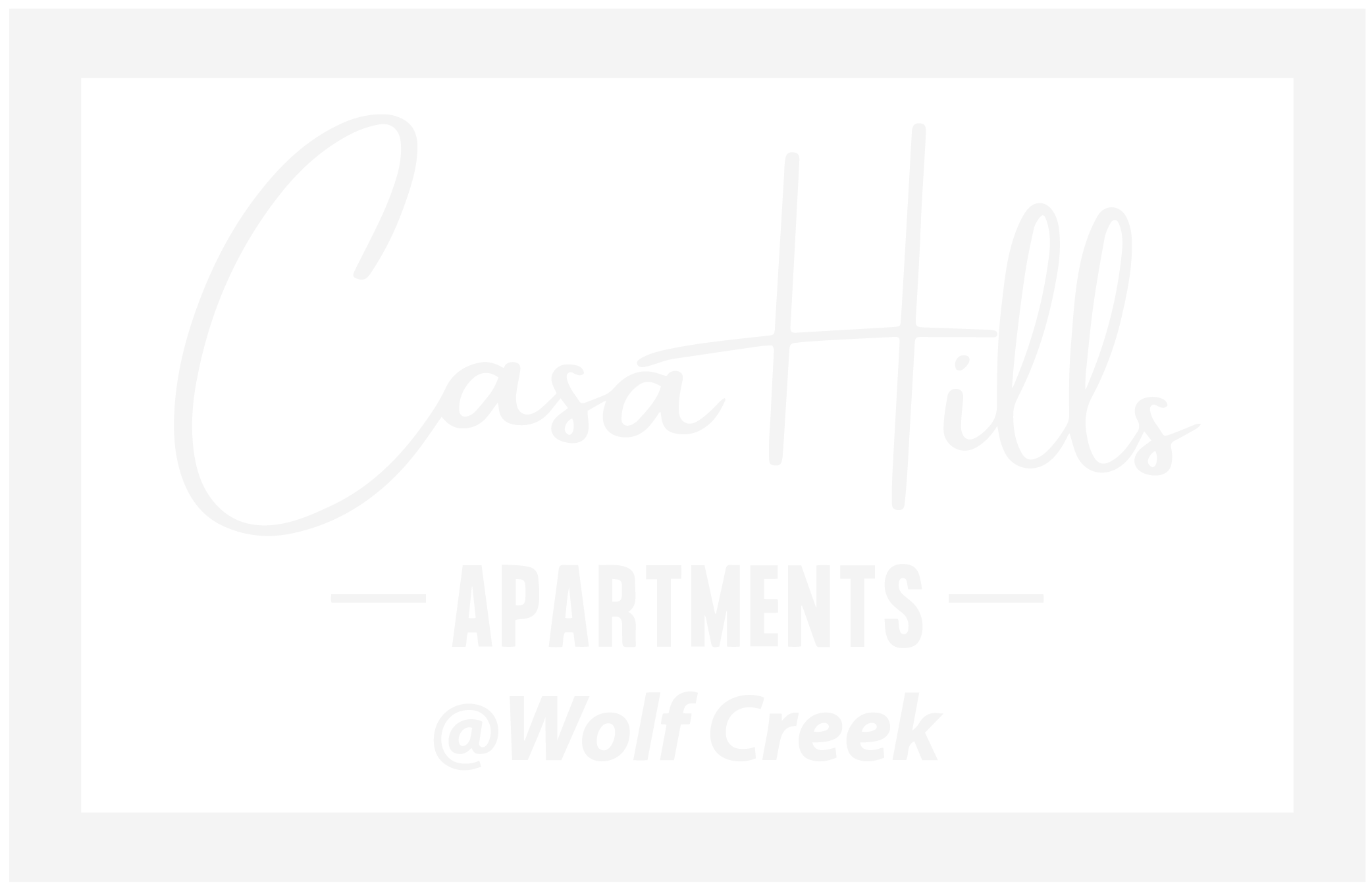 Casa Hills Apartments @ Wolf Creek ebrochure logo