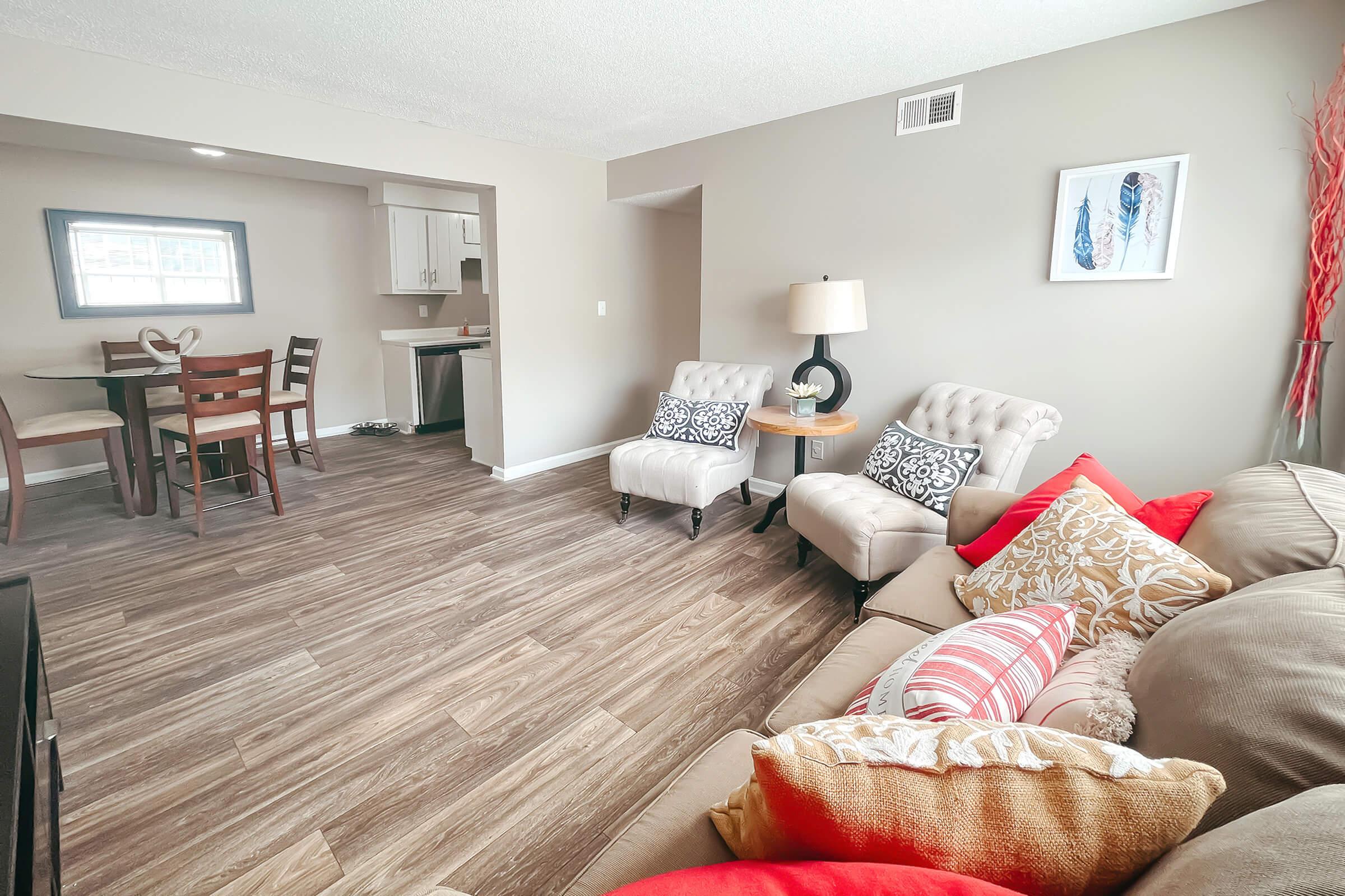 Spacious living space at Eagles Crest at Durrett