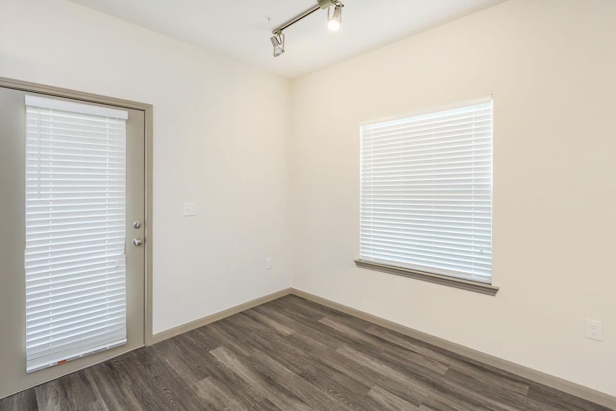 a room with a sink and a window