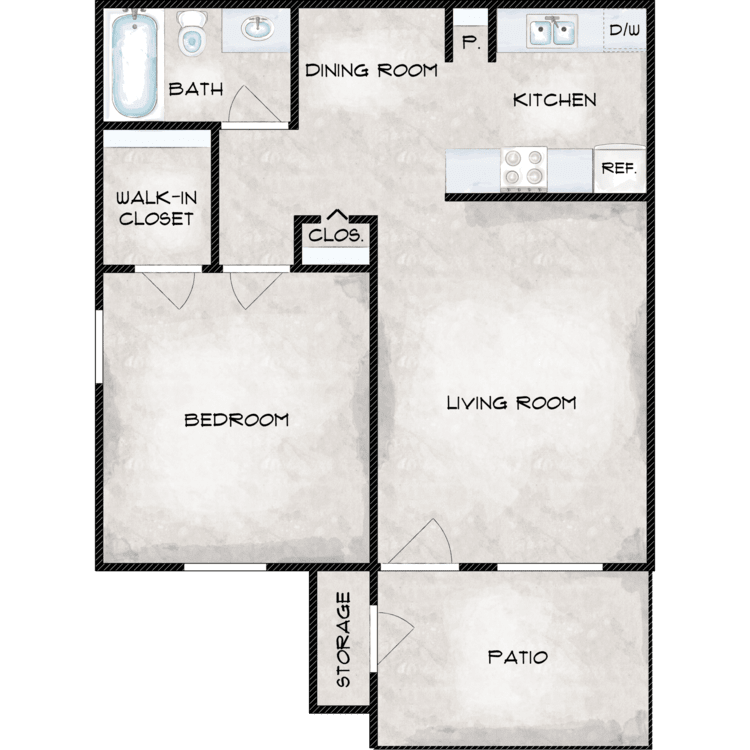 Plan A floor plan image
