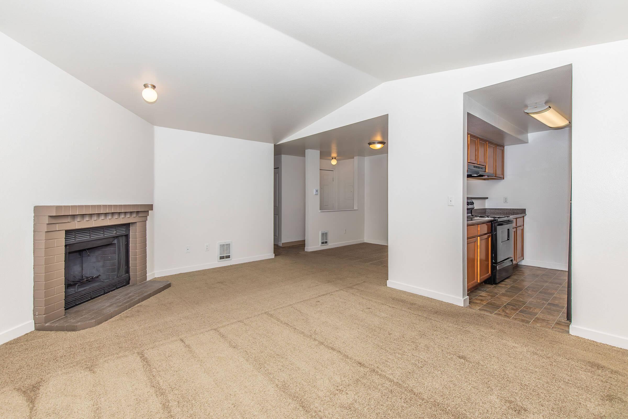 a room filled with furniture and a flat screen tv