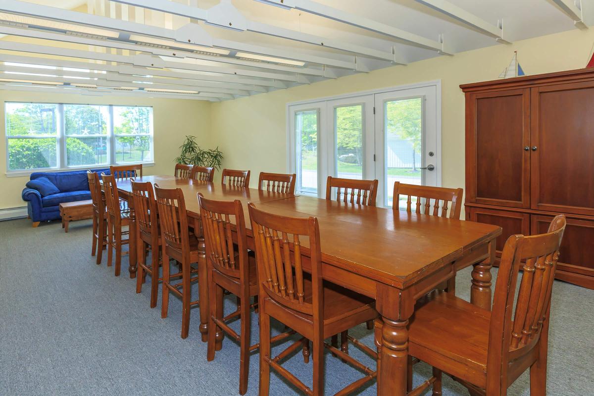 a dining room table