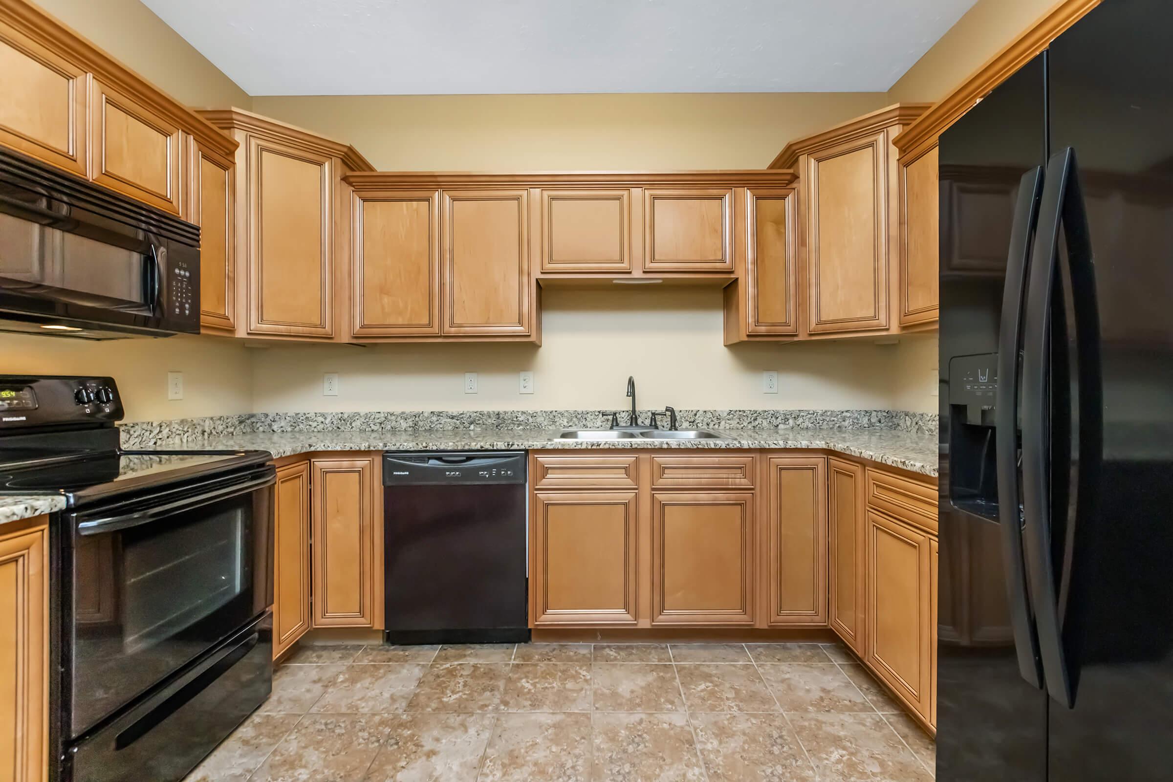 Kitchen with appliances in Jackson, TN