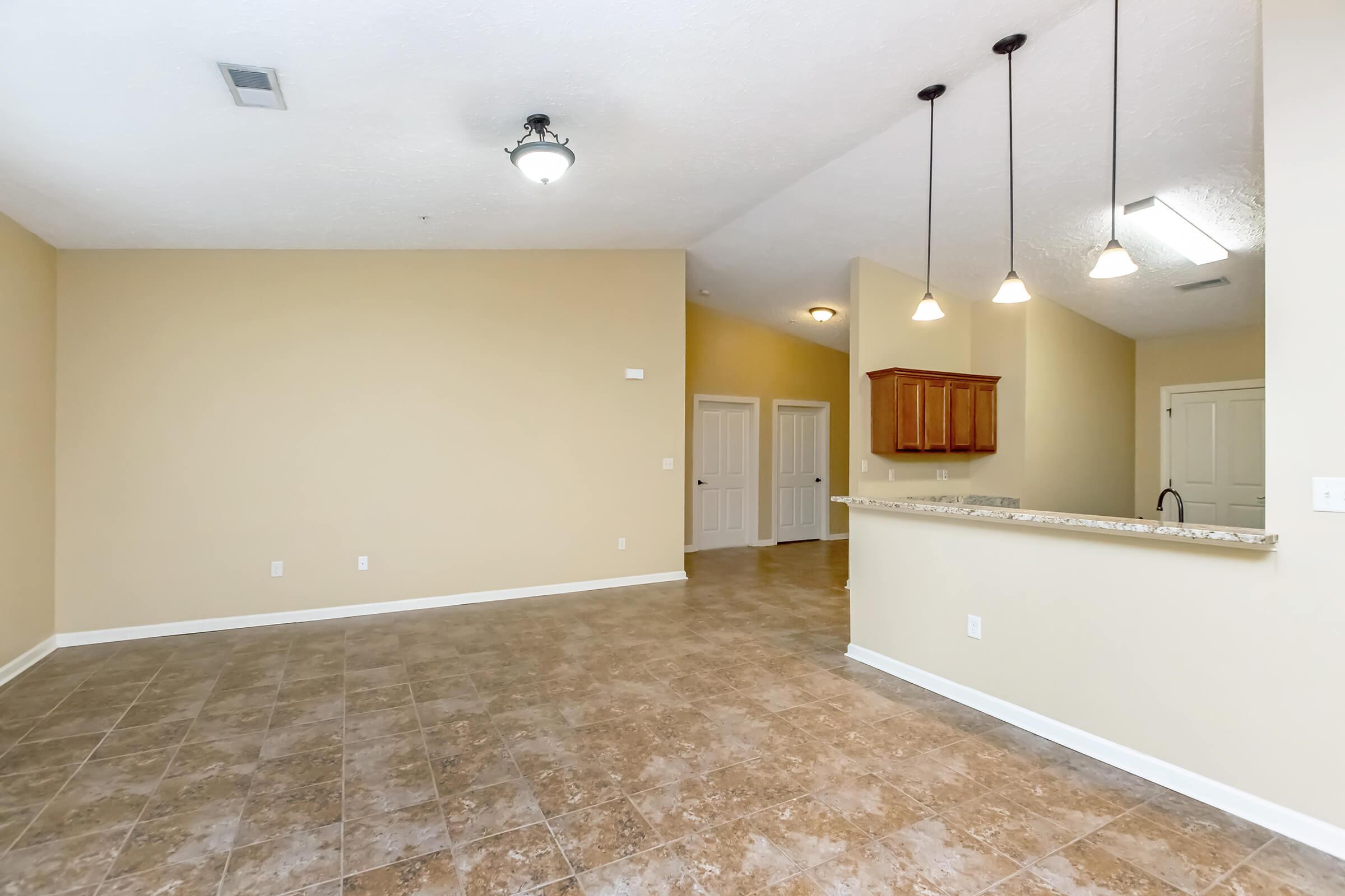 Breakfast bar and dining area