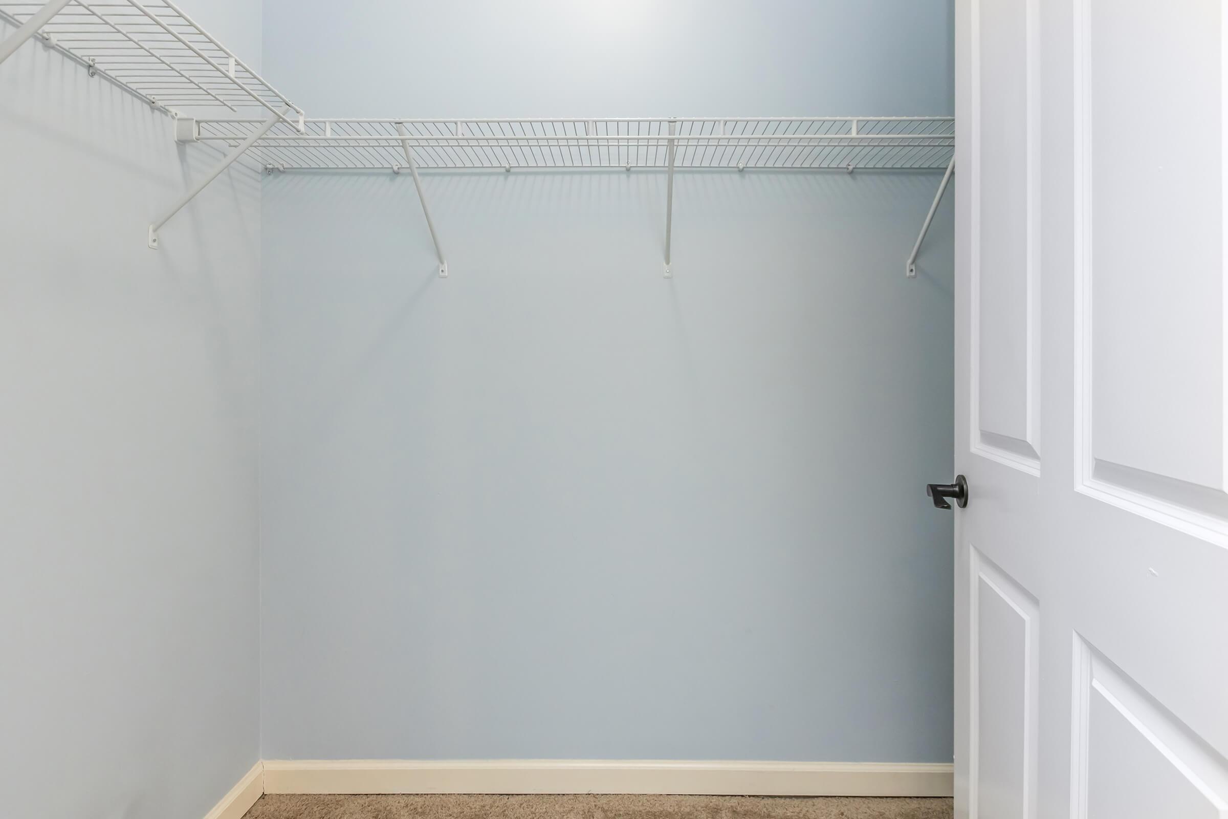 Large walk-in closet at Stonewater Place Apartments