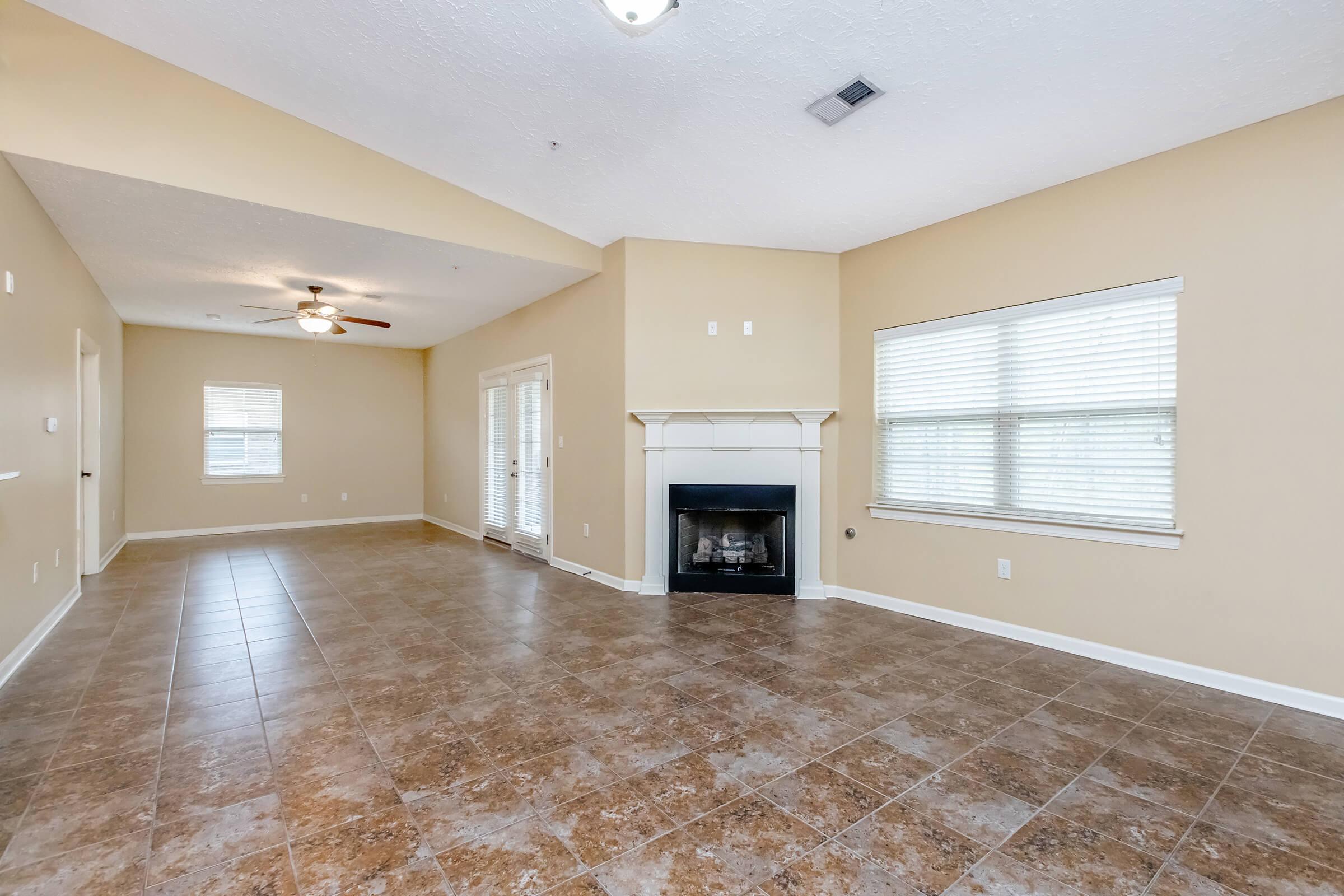 Tile flooring at Stonewater Place Apartments