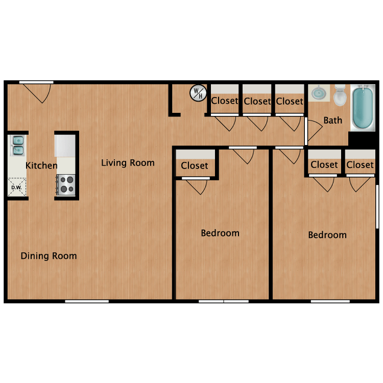 Floor plan image of The Charleston