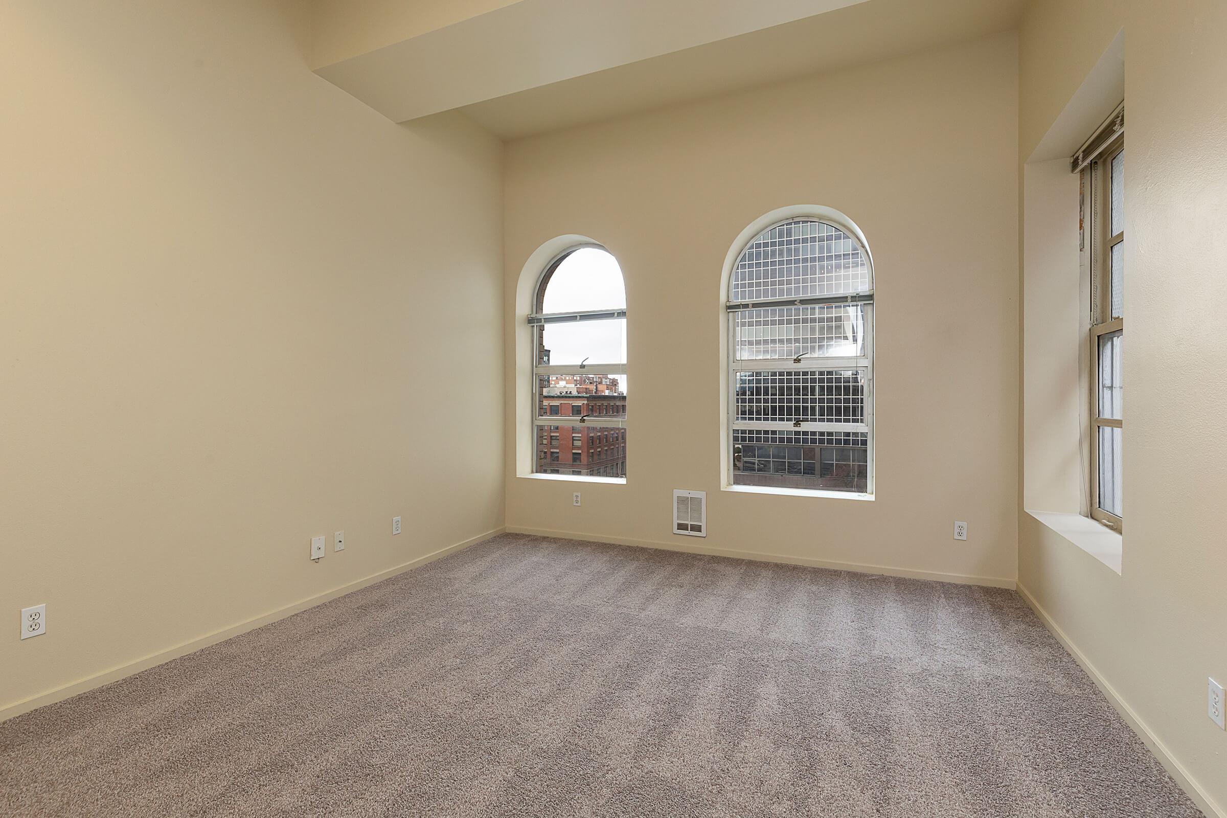 a room with a sink and a window