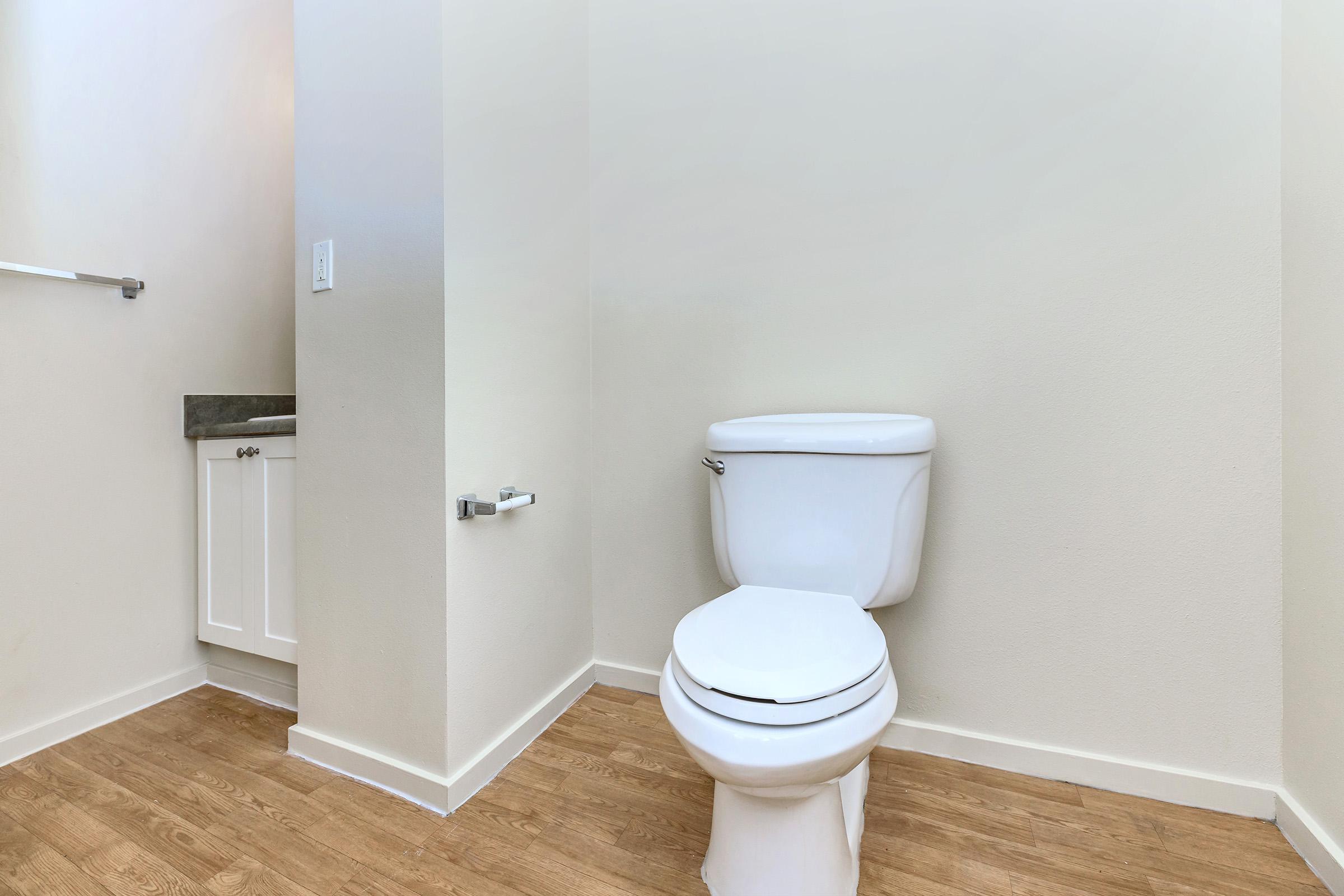 a close up of a sink in a small room