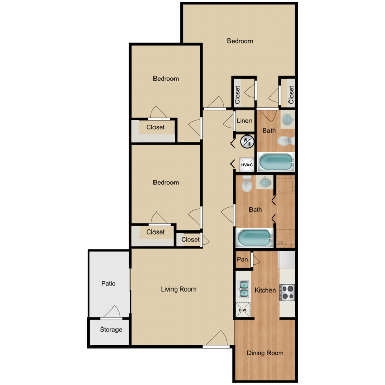 Floor plan image of The Cedar