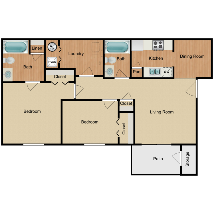 Floor plan image of The Holly