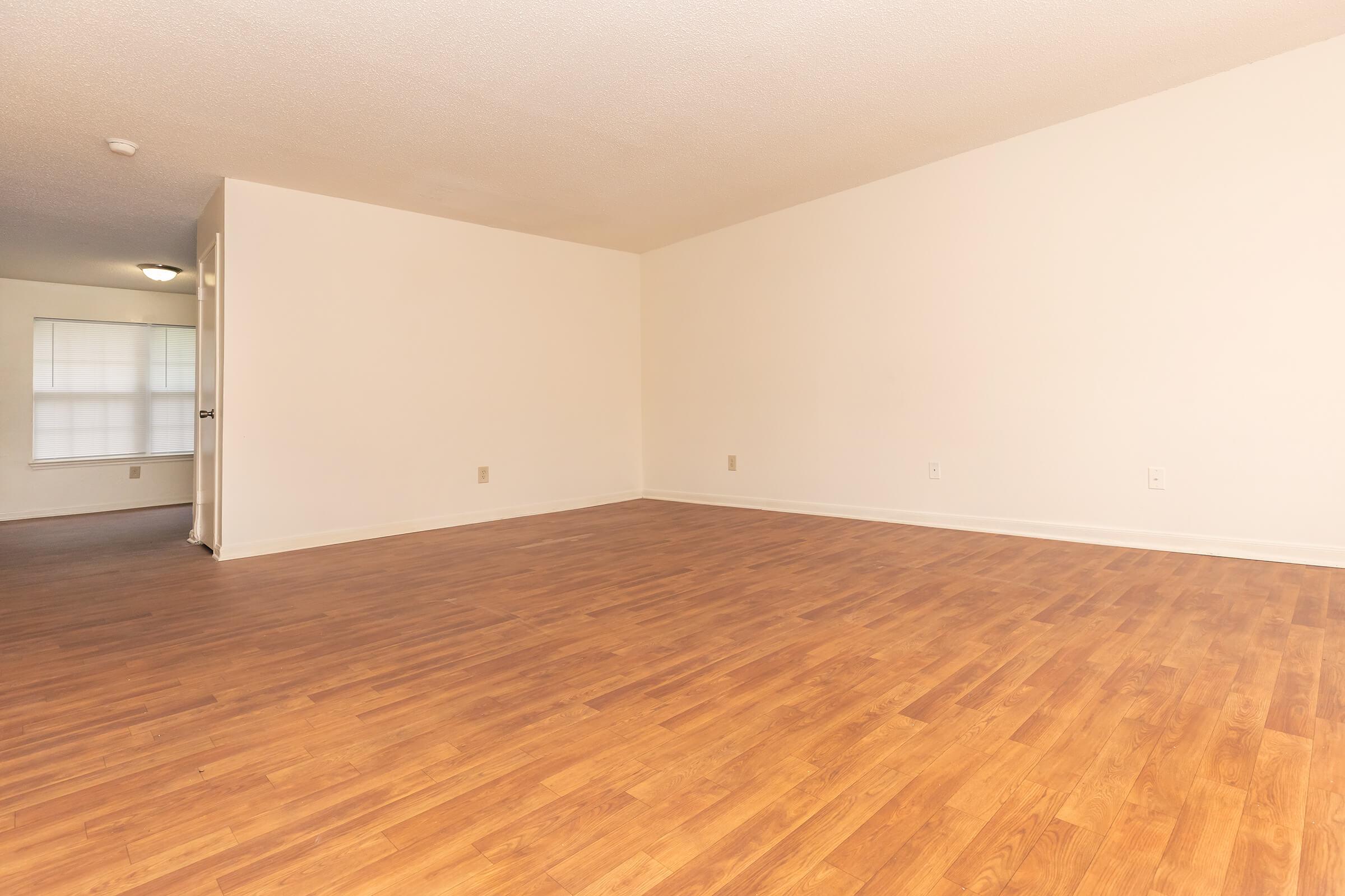 a room that has a wood floor