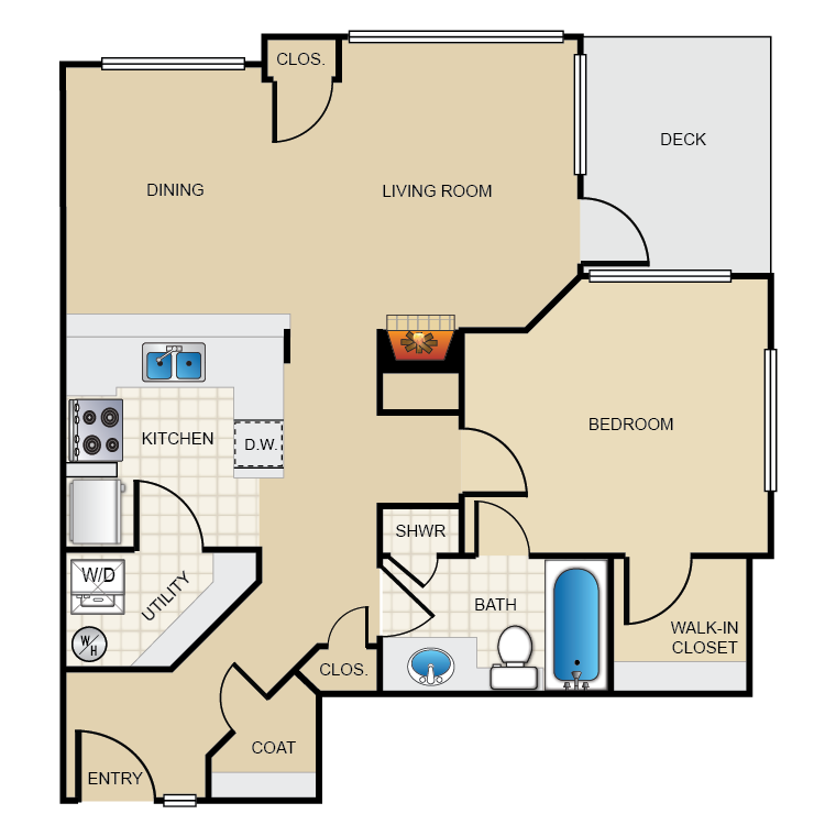 Floor plan image of Greenlake