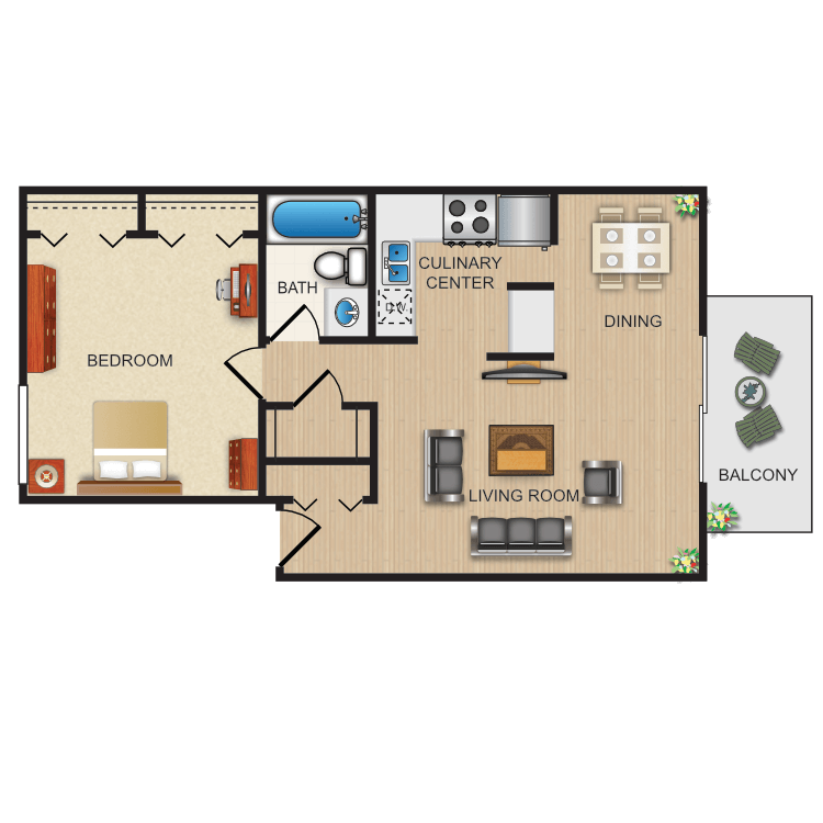 Floor plan image of The Elm