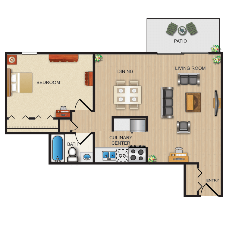 Floor plan image of The Pine