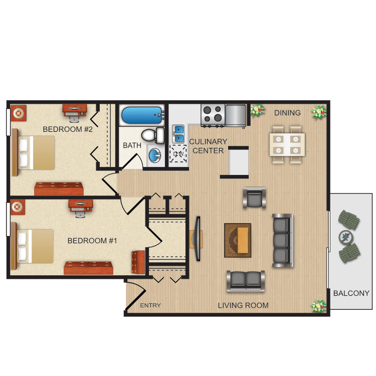 Floor plan image of The Birch