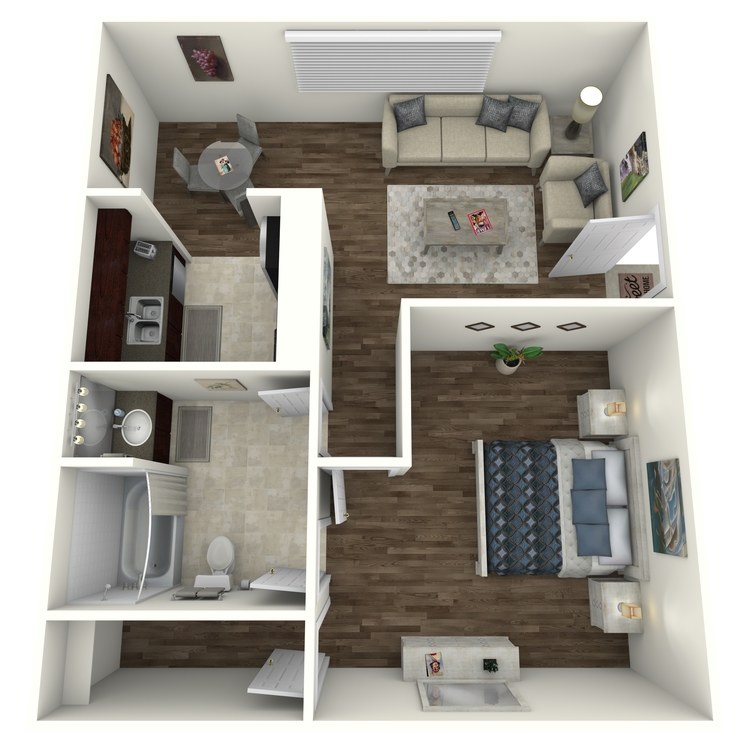 Floor plan image of Oak