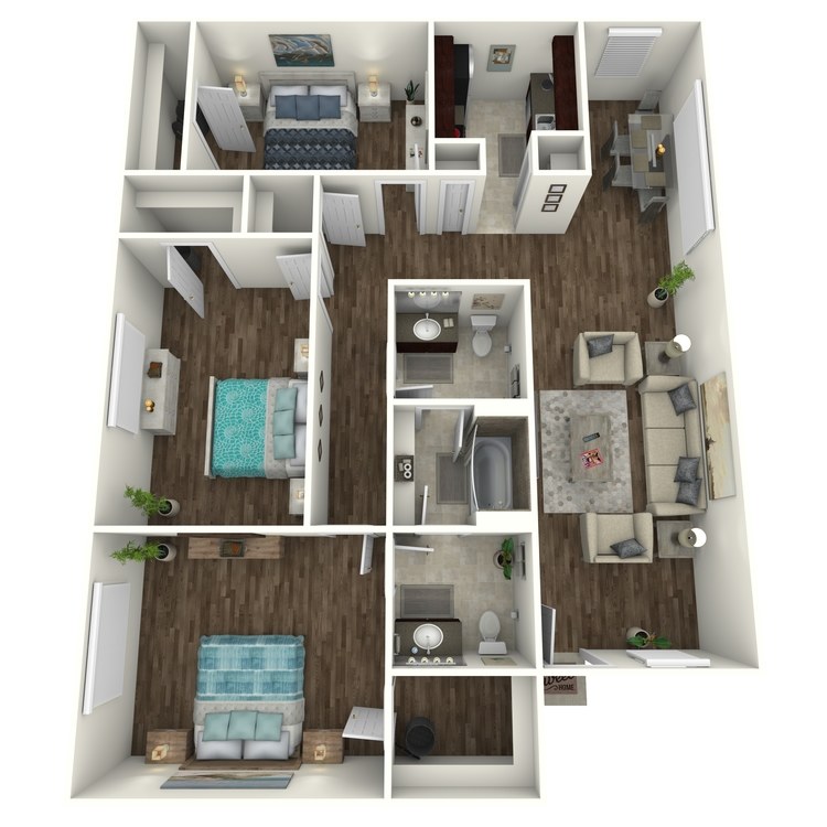 Floor plan image of Redwood
