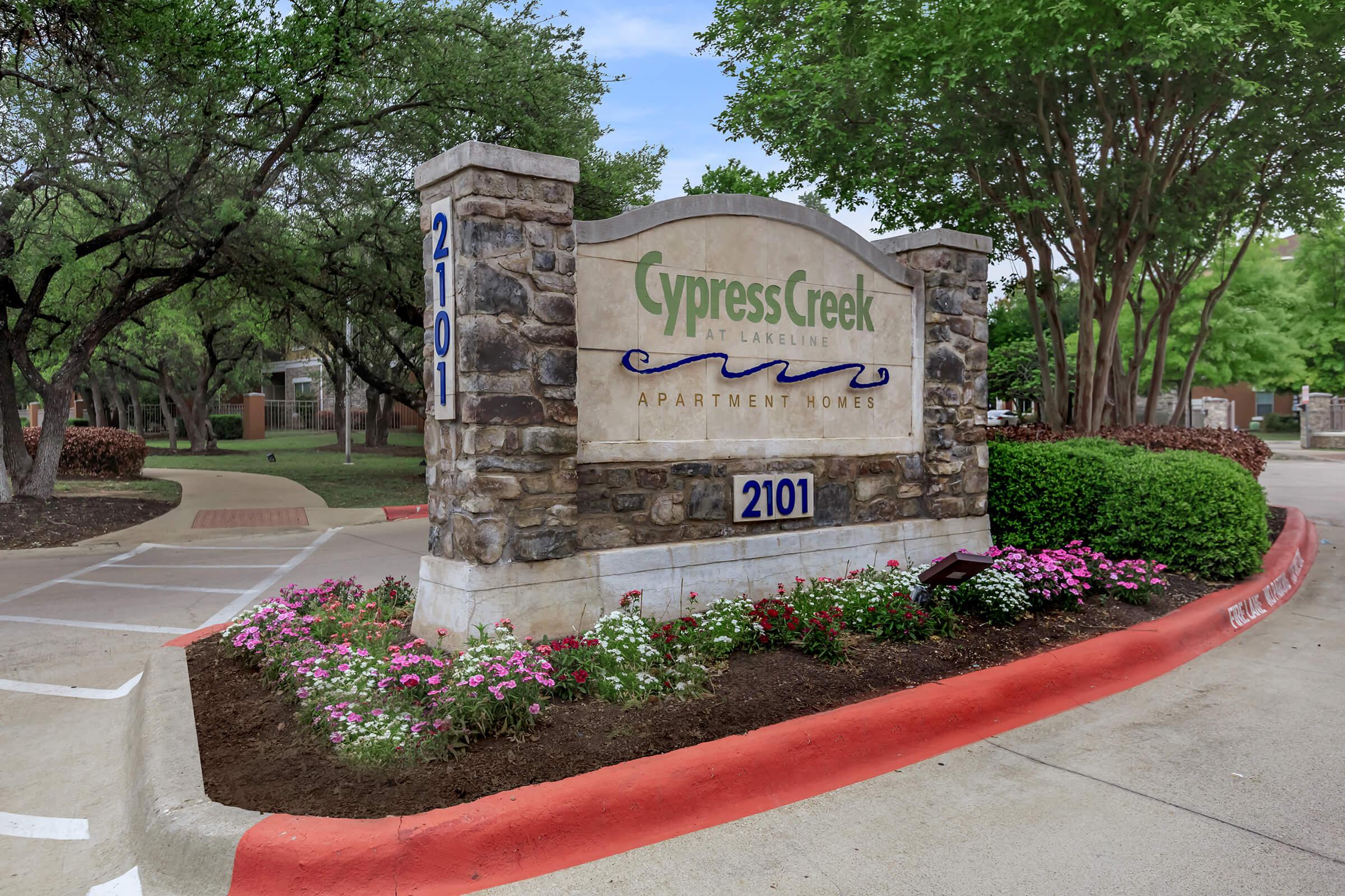 Welcome Home to Cypress Creek Apartment Homes at Lakeline Boulevard