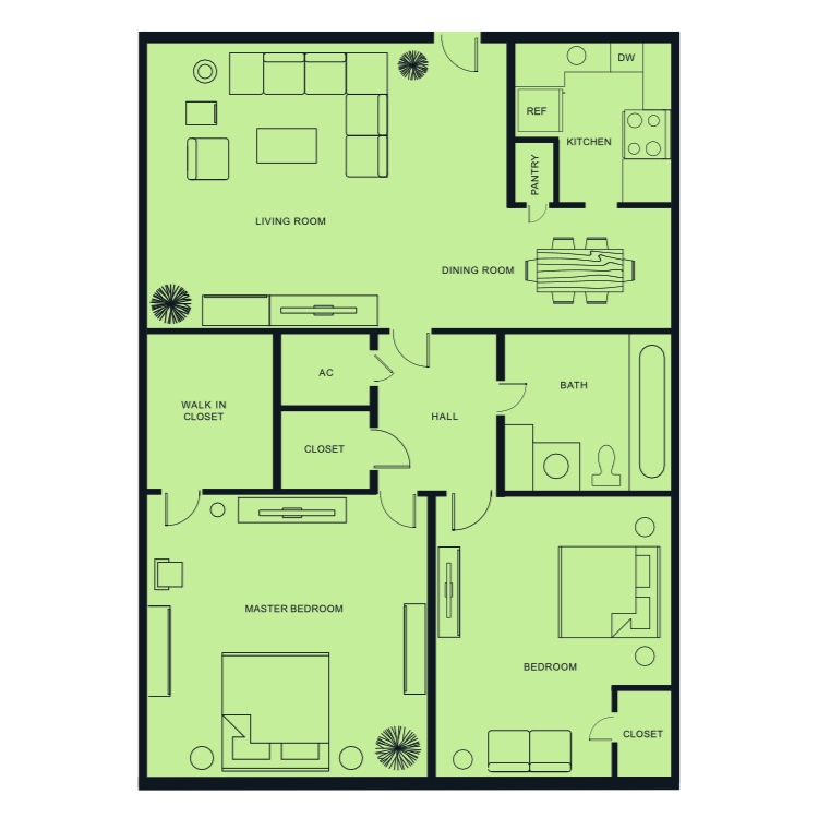 Floor plan image of D
