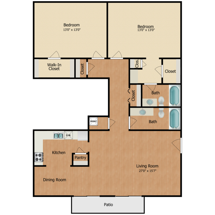 Floor plan image of DD