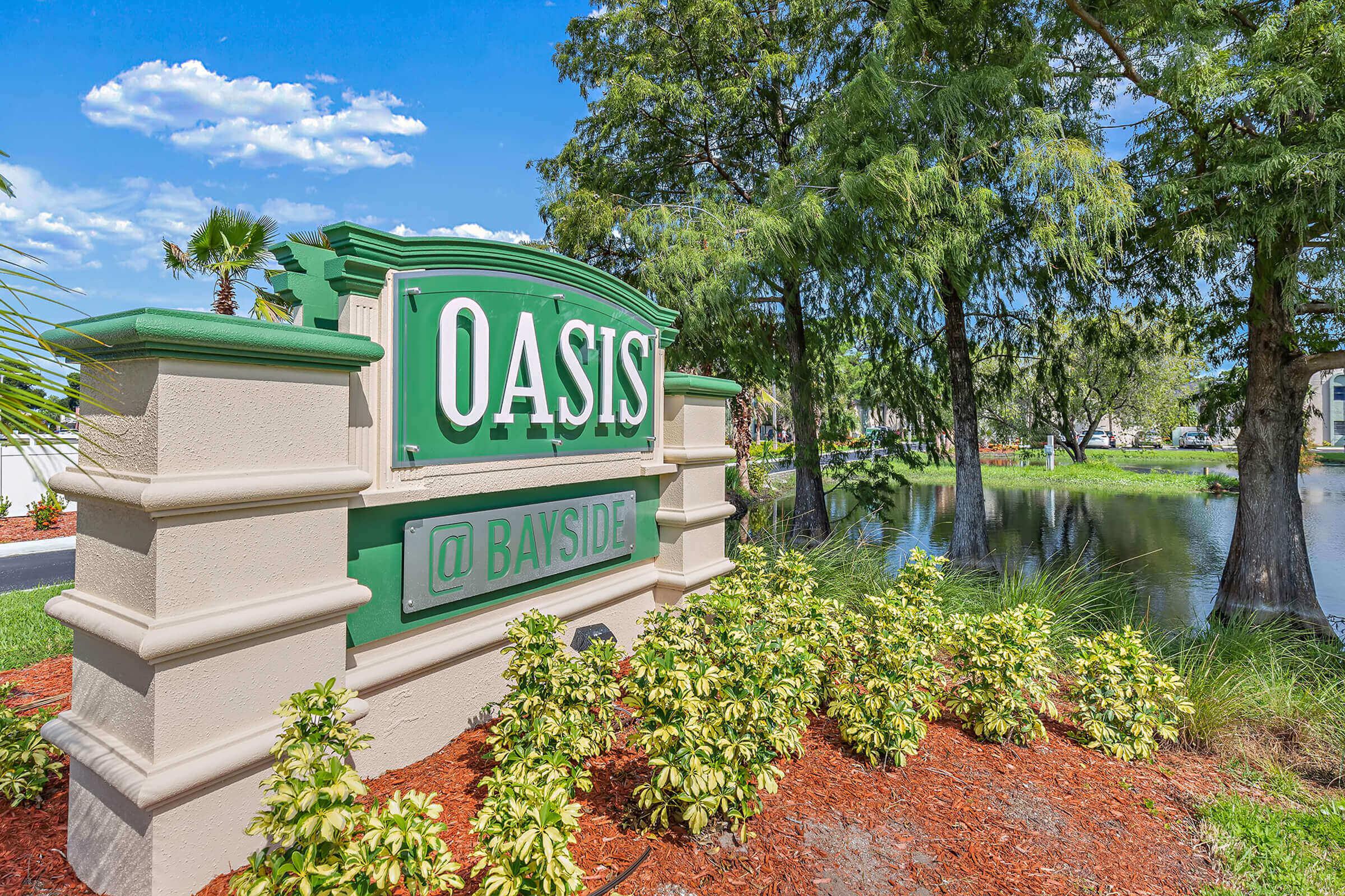 Welcome Home to the Oasis at Bayside in Largo, Florida