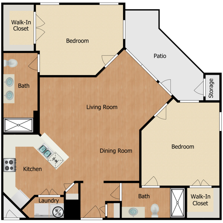 Floor plan image of Residence E2