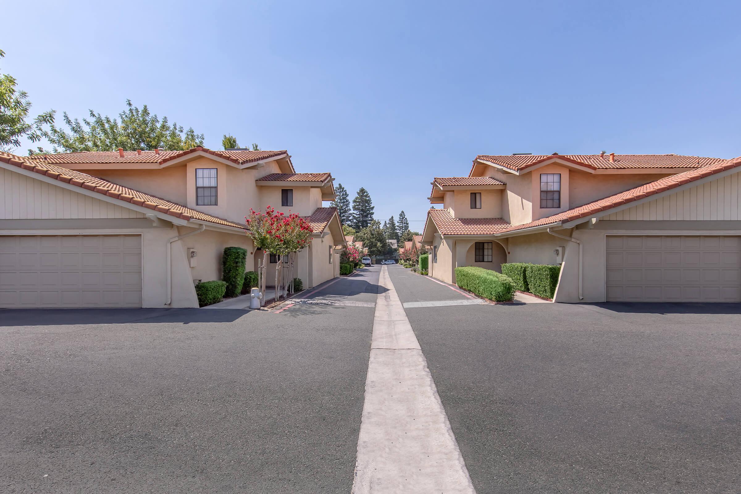 a house in the middle of a road