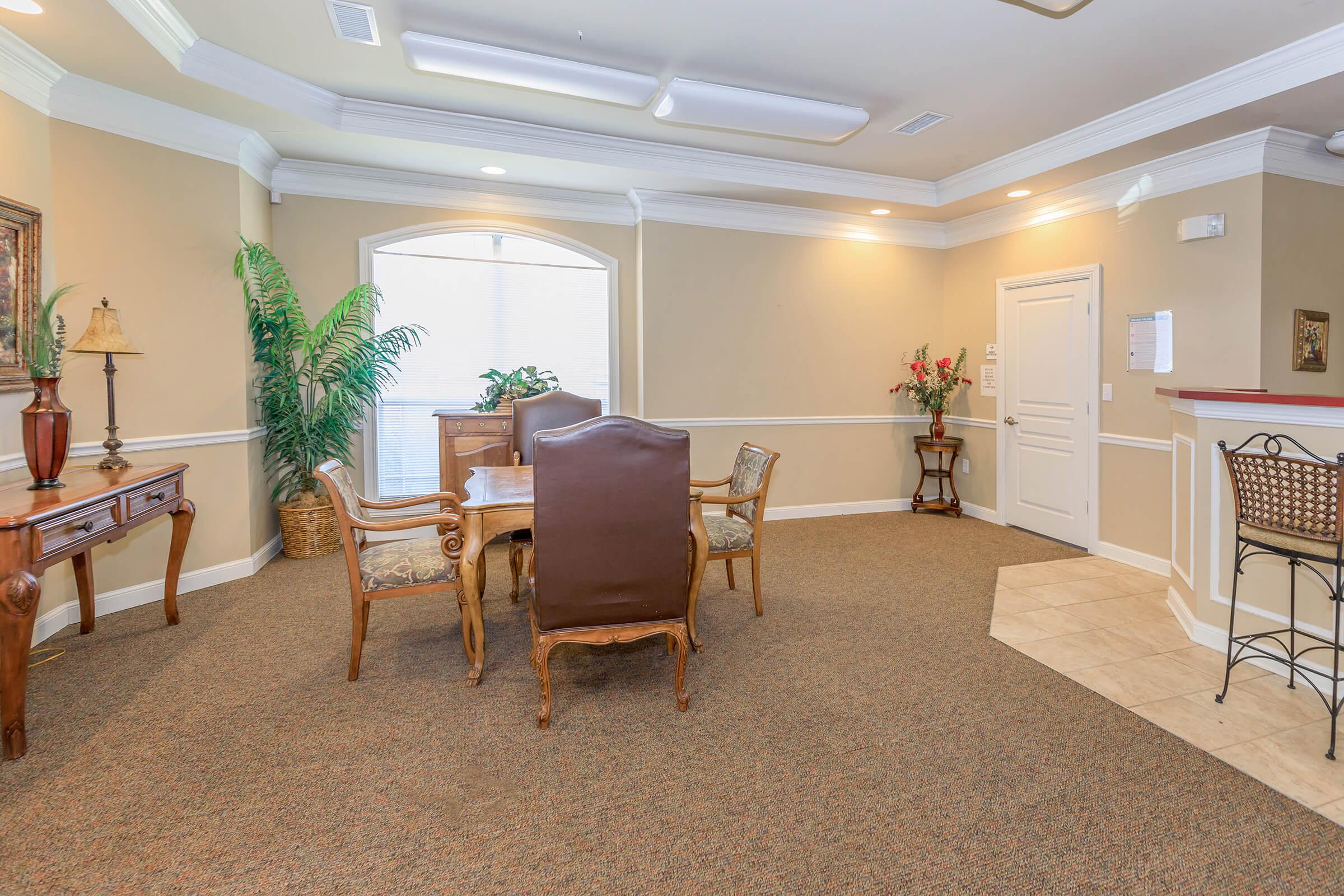 common area at Lakeshore Crossing Apartments