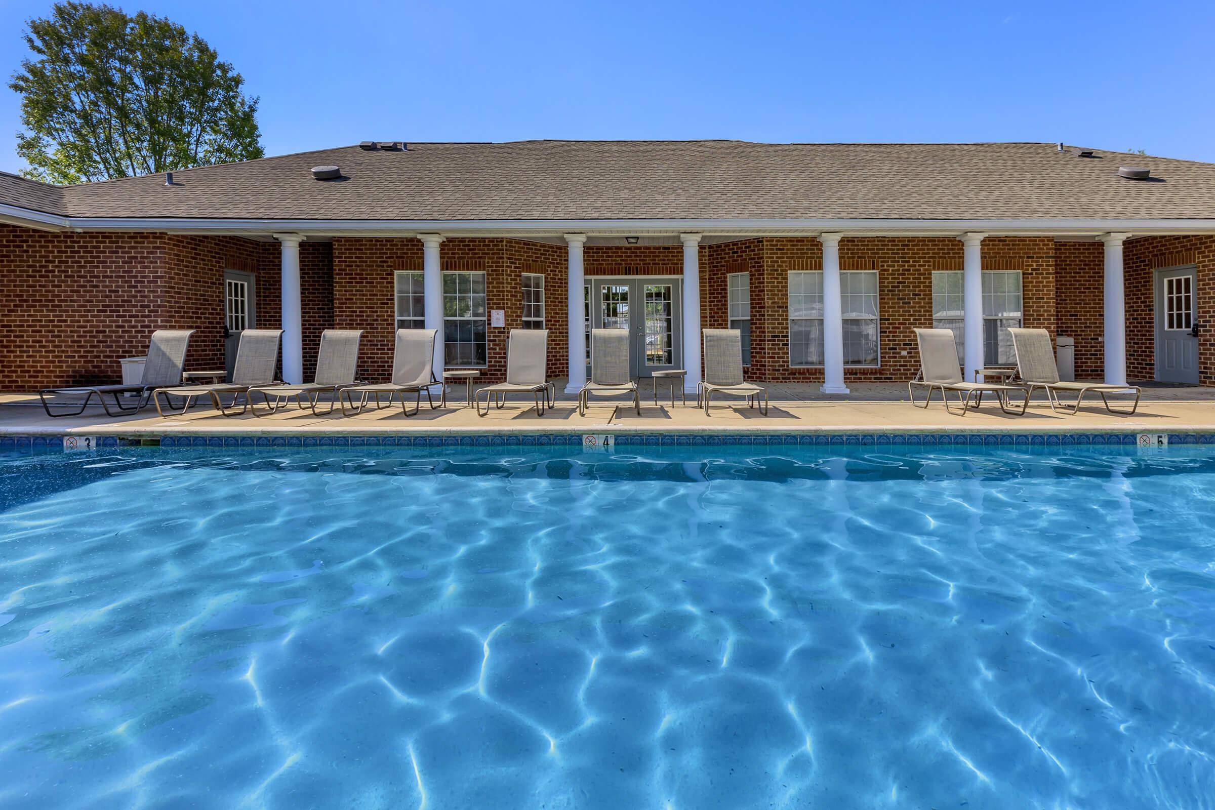 community swimming pool