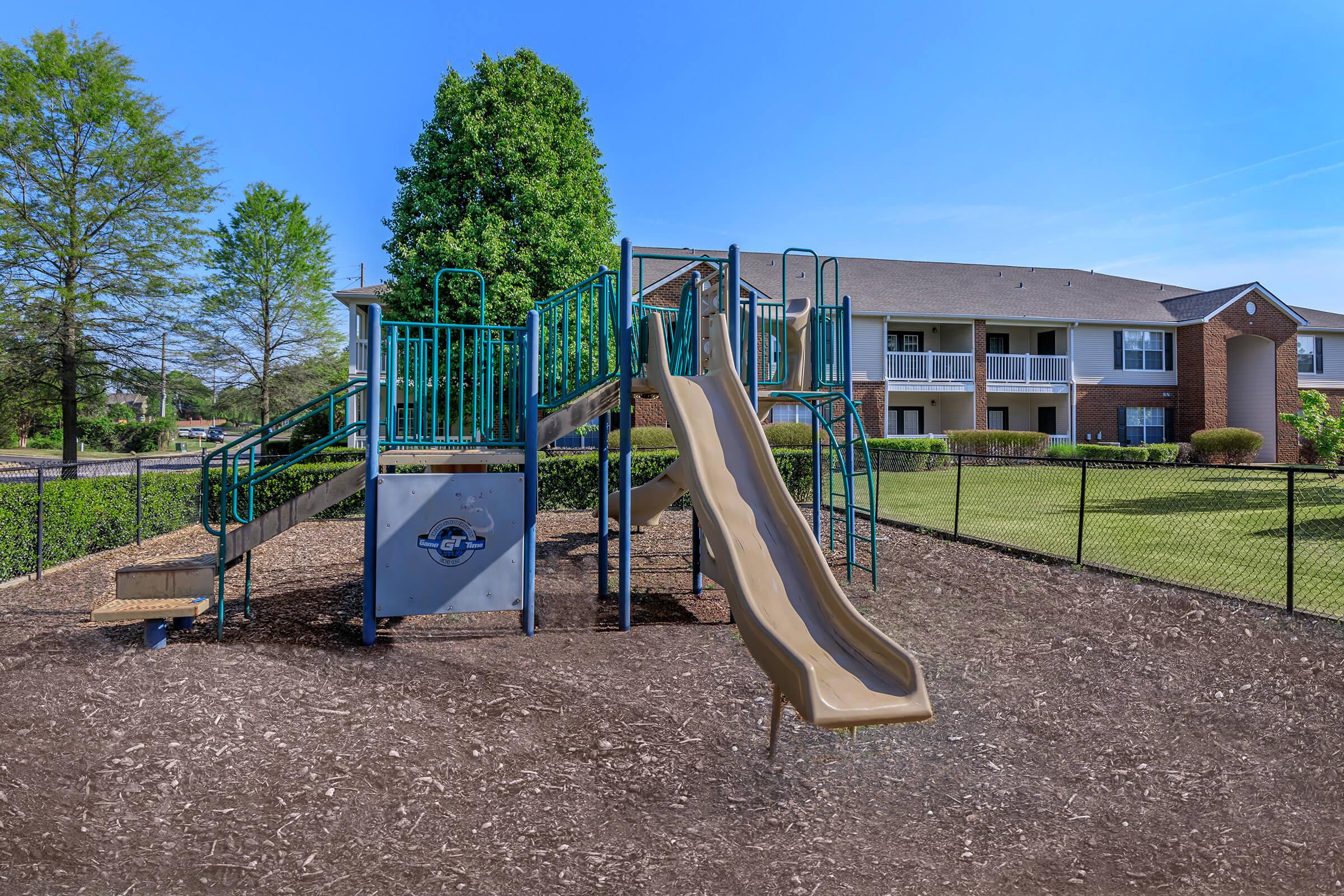 playground with slide