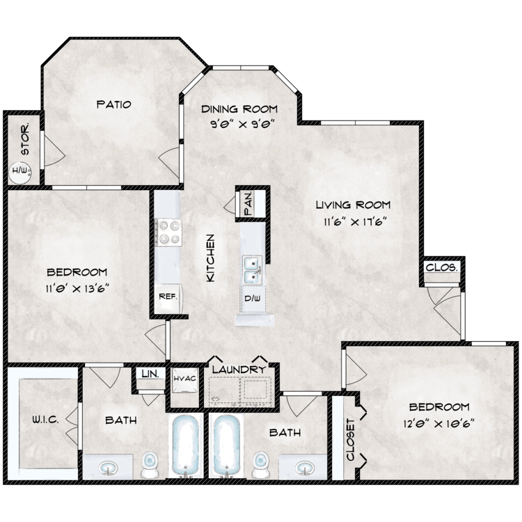 B1 floor plan image