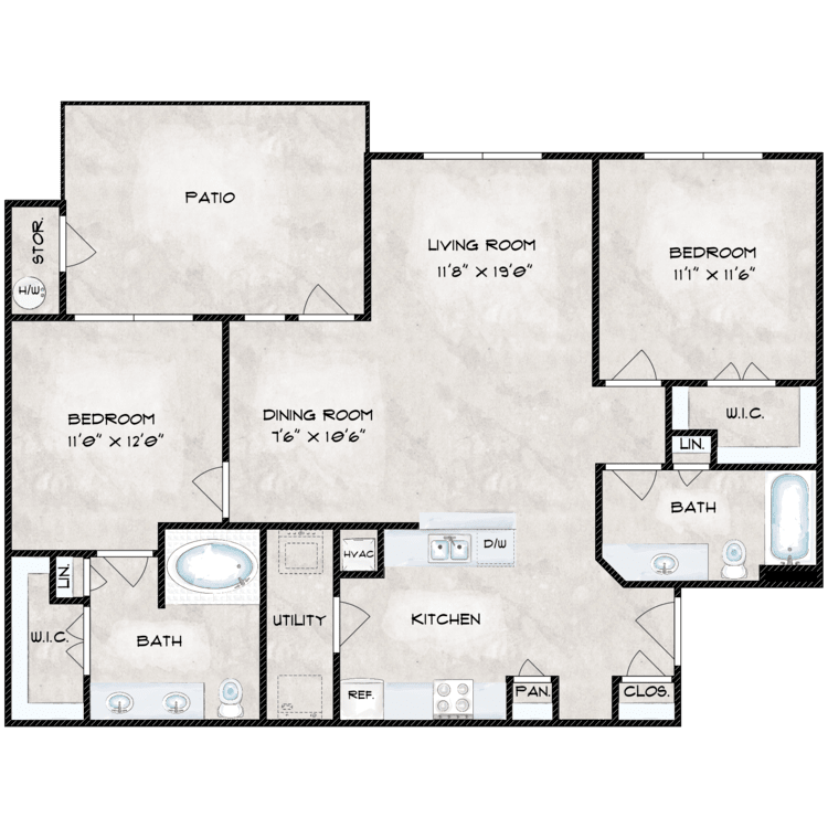 B2 floor plan image