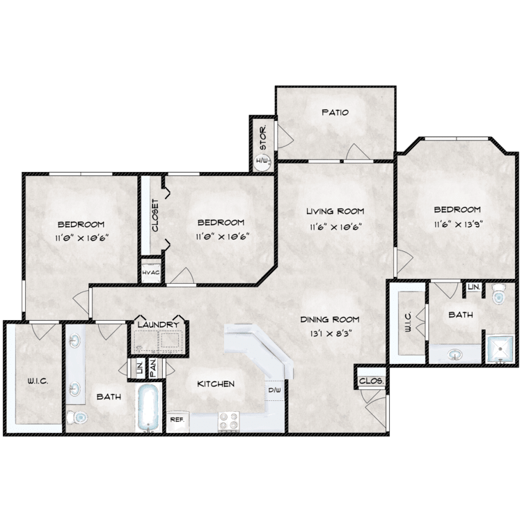 C1 floor plan image