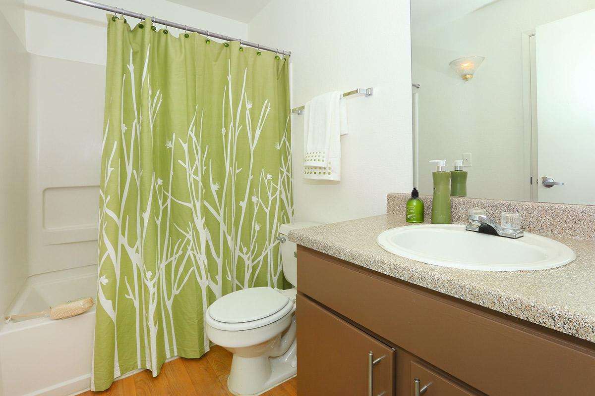 a white sink sitting under a mirror