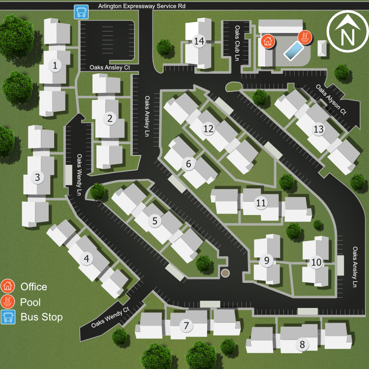 City Ridge Site Map