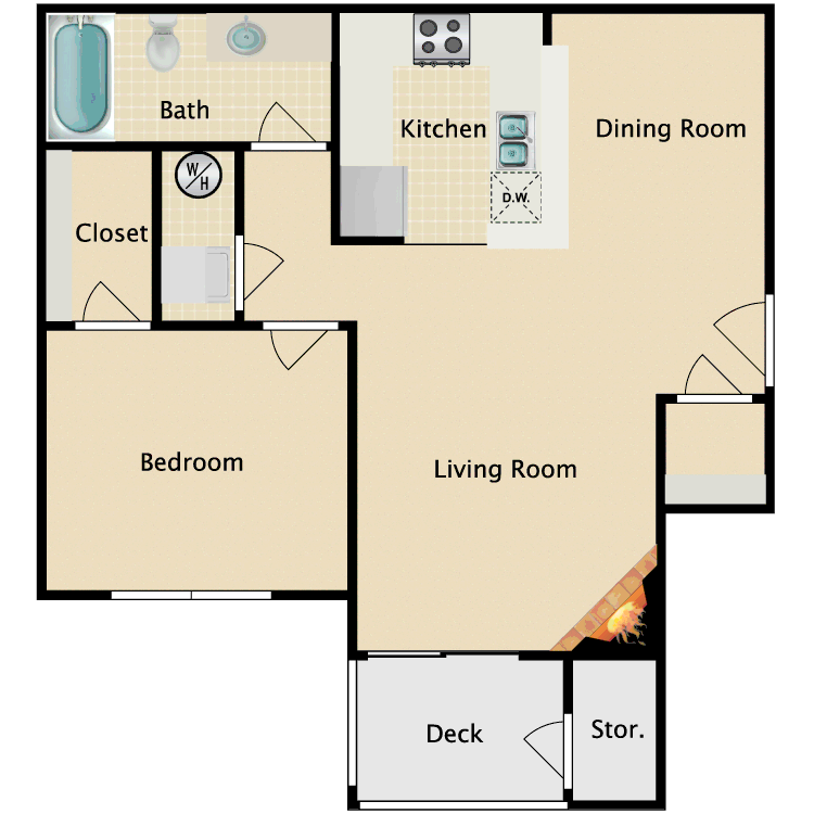 Floor plan image of Alder