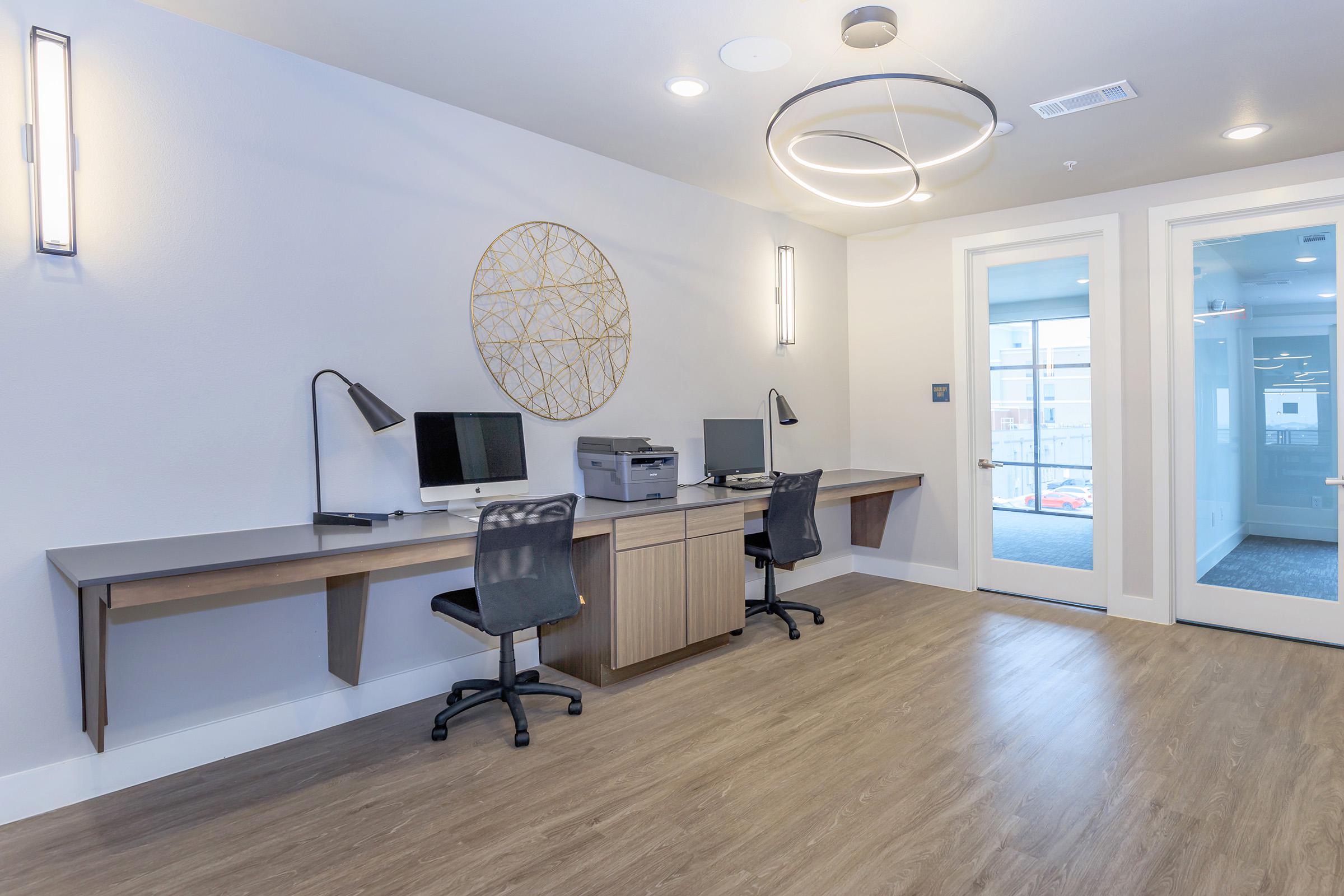 a room with a wooden floor