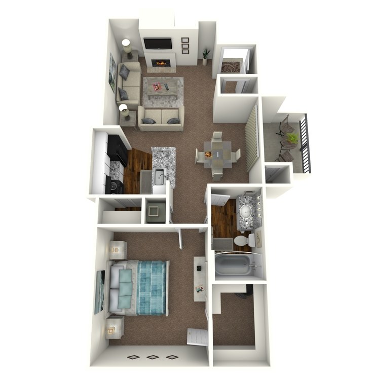 Floor plan image of B