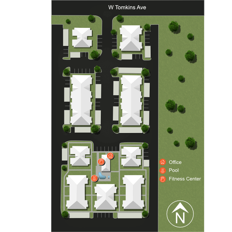 We make every effort to make our website accessible to anybody, especially those with disabilities. If you have question in terms of the relative location of an amenity or apartment home, please give us a call.