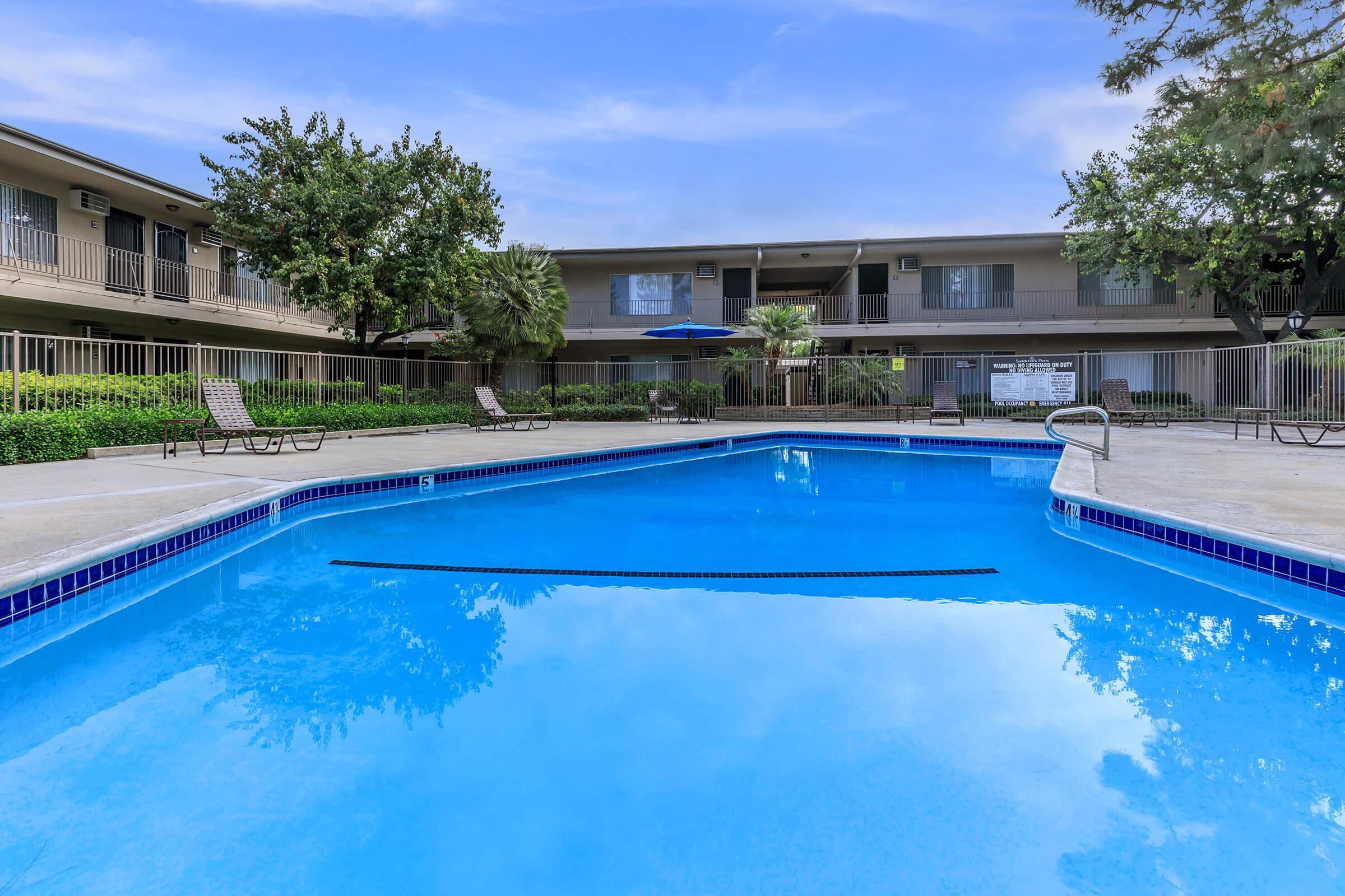 Saddleback Pines Apartment Homes community pool