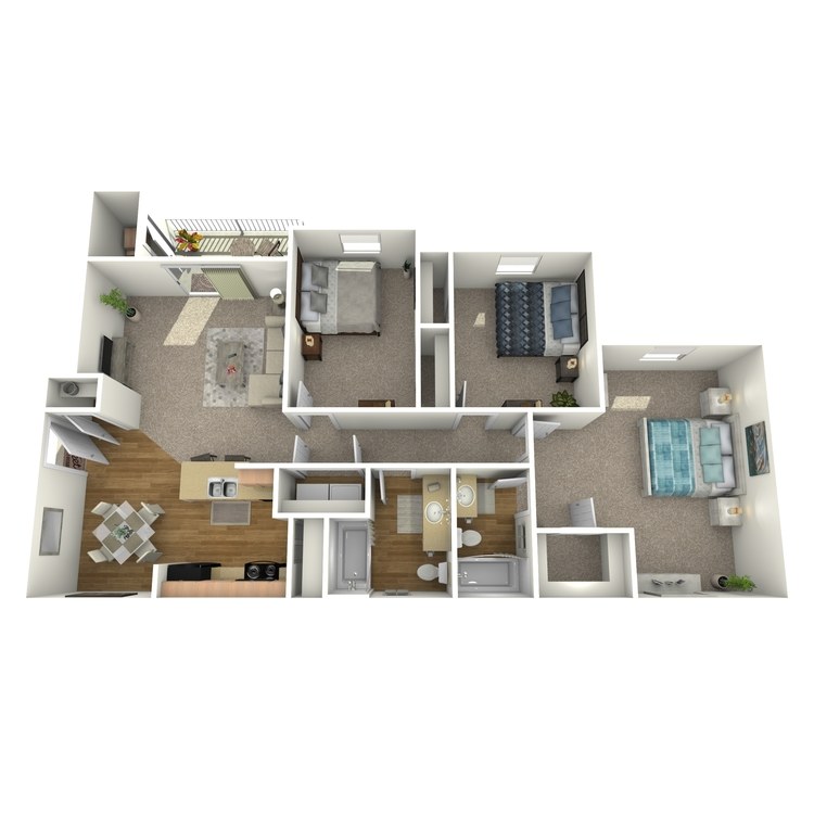 Floor plan image of Panderosa