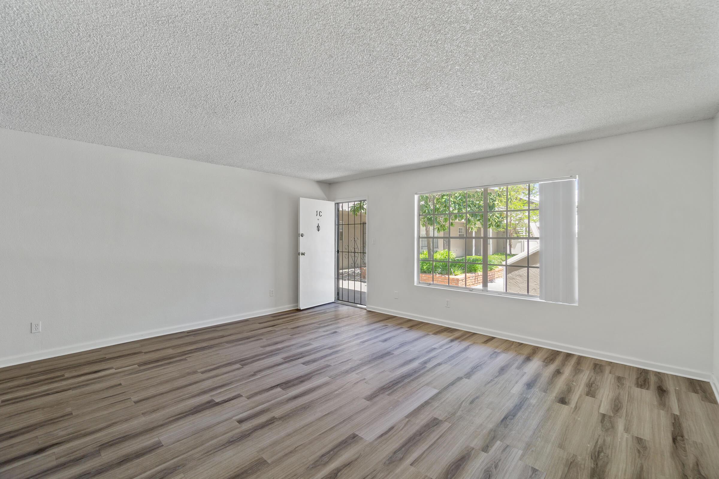 a room with a wooden floor