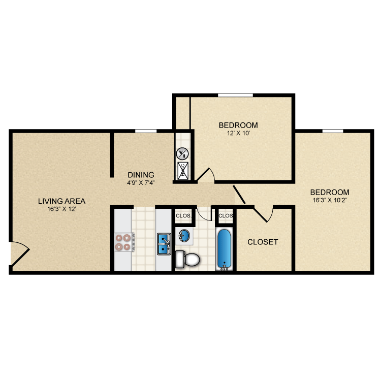 Floor plan image of Ridge