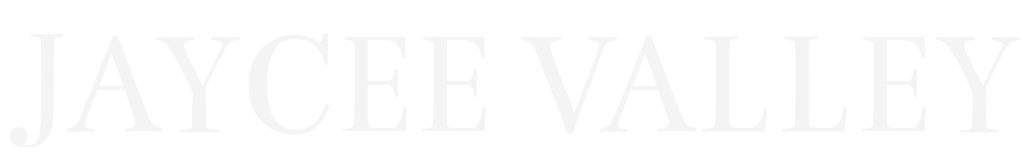 Jaycee Valley ebrochure logo