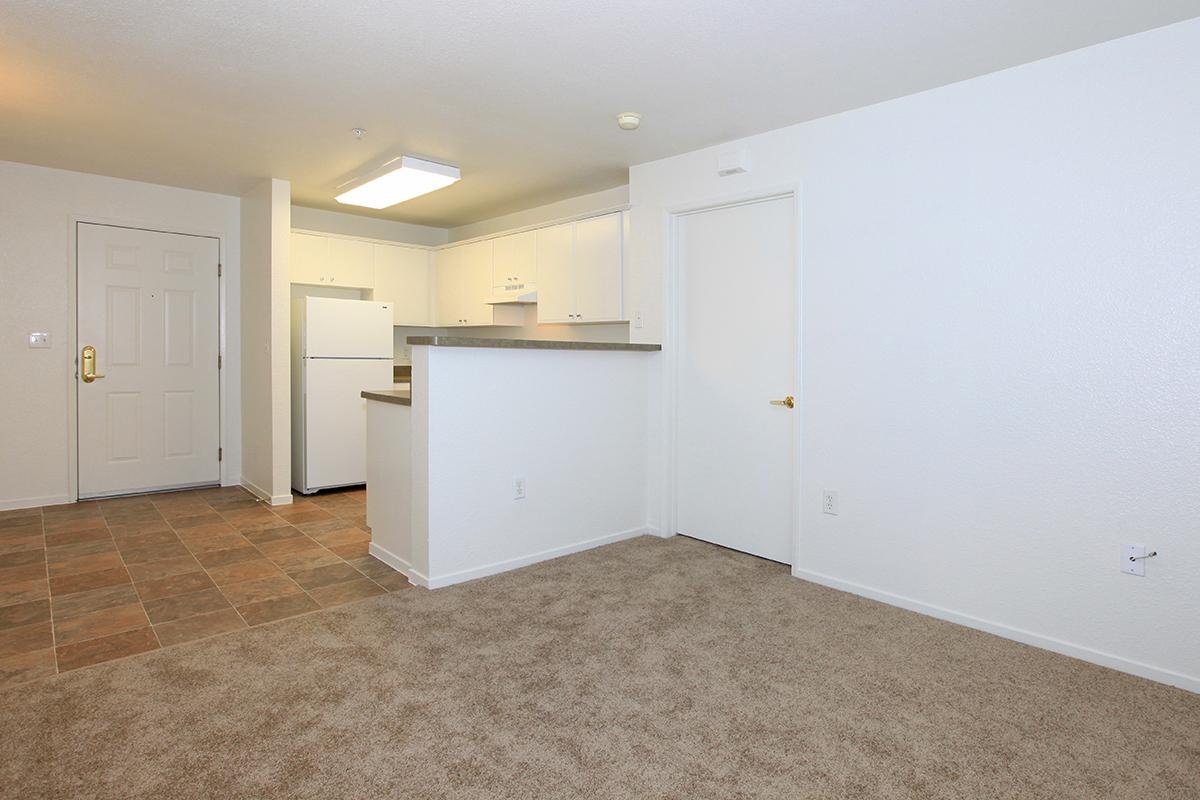 Living room with carpet