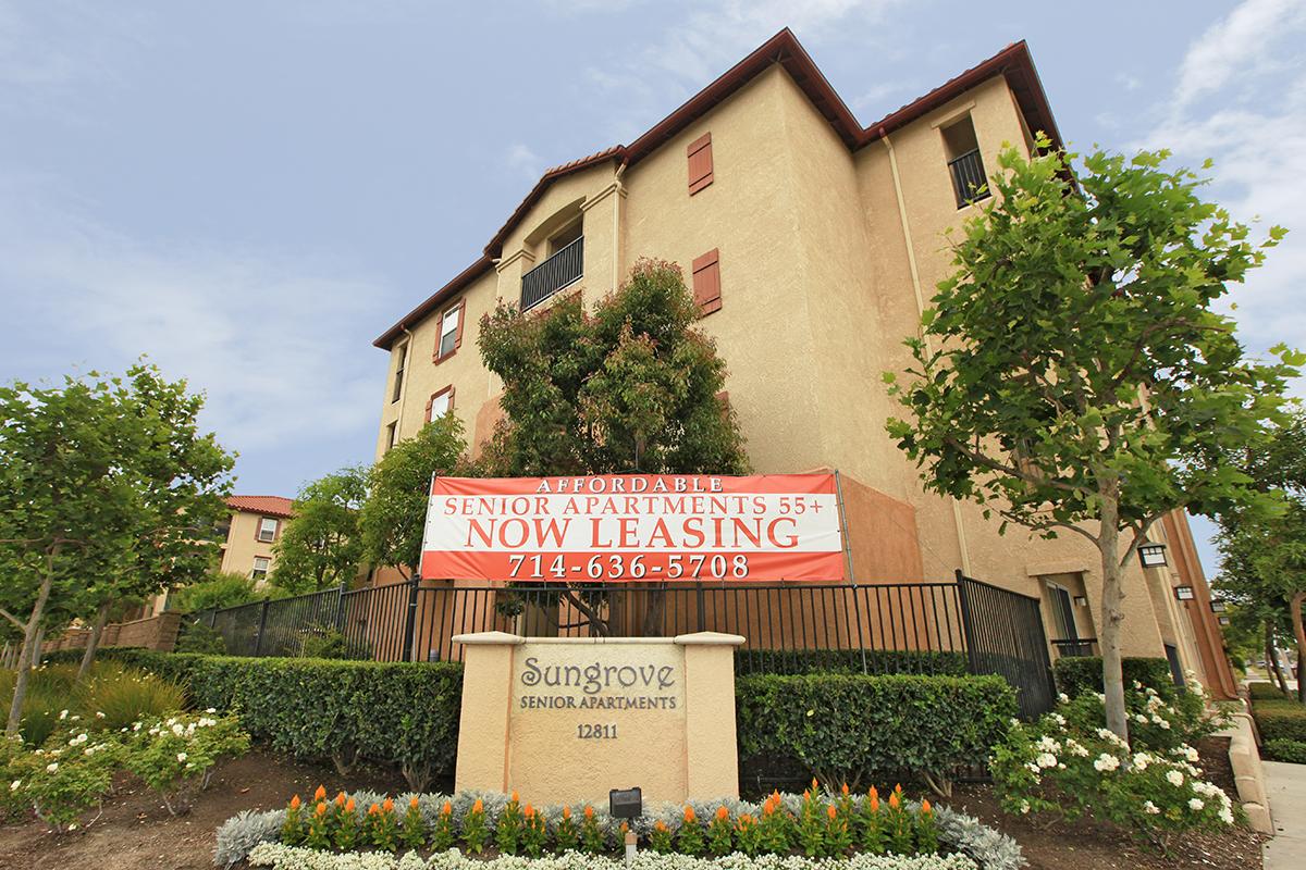 Sungrove Senior Apartment Homes monument sign