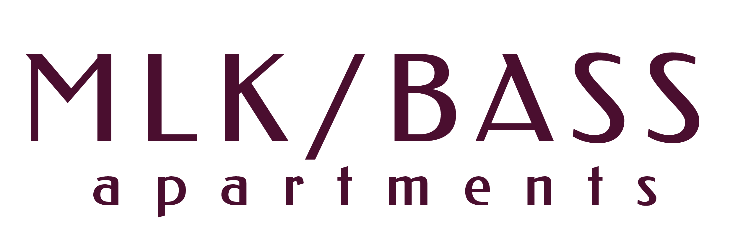 MLK/Bass Apartments Promotional Logo