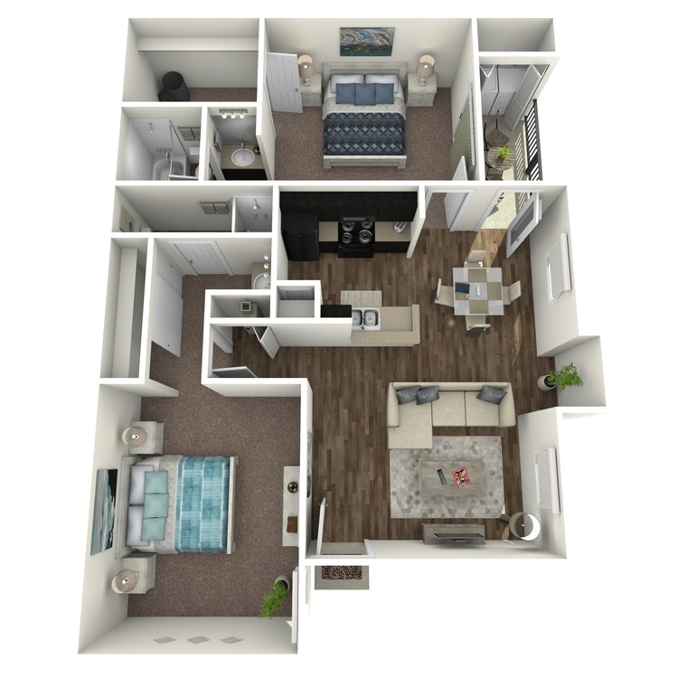 Floor plan image of Maple