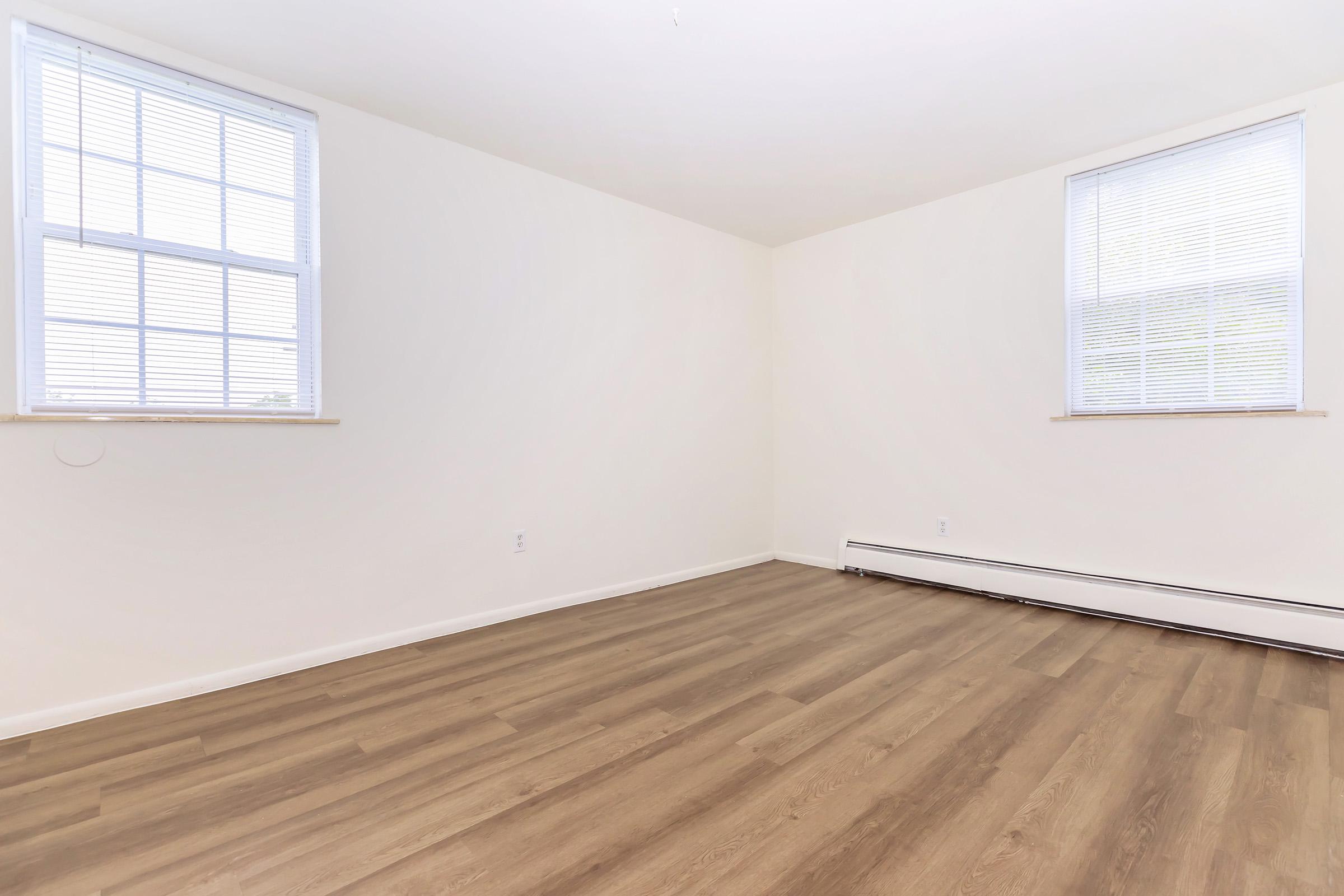 a room with a wooden floor